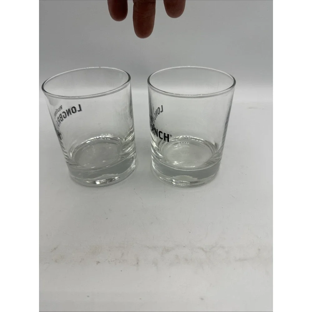 Wild Turkey Long branch Bourbon Whiskey Glasses Set Of 2